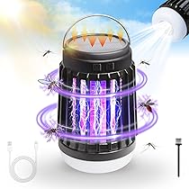 Amazon.co.jp: VOXIN 電撃殺虫器 ソーラー【2025年夏革新版 Type
